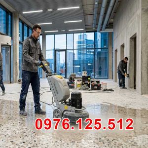 Quy trình thi công đá Terrazzo