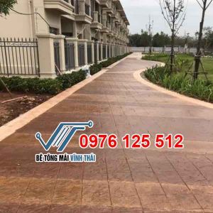 Bê tông áp khuôn 03