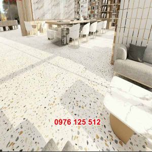 Thi công terrazzo khổ lớn