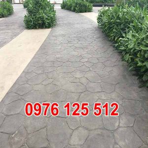 Mẫu đá bê tông áp khuôn thịnh hành nhất