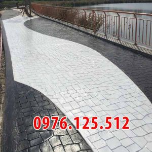 Thi công bê tông áp khuôn tại Bắc Ninh
