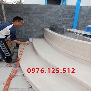Thợ làm đá granito